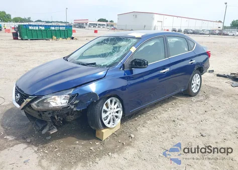 2019 Nissan Sentra Sv from USA, damaged, VIN 3N1AB7AP0KY431422
